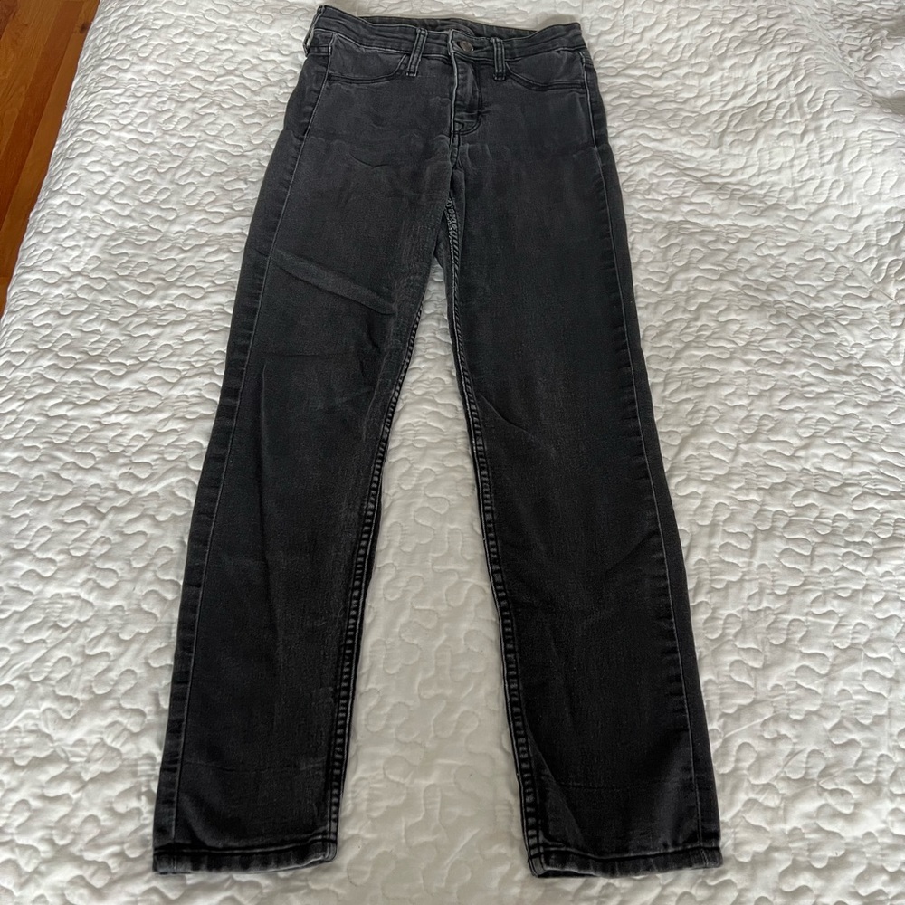 Black light wash colored Pants